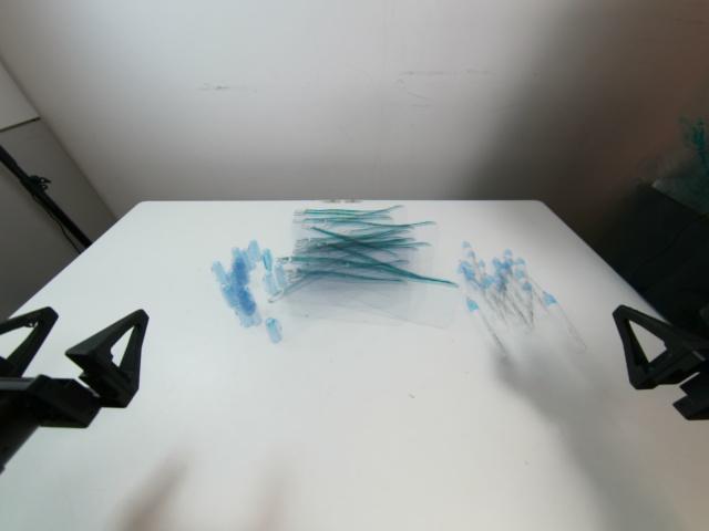 Evaluation spatial distribution for the marker task