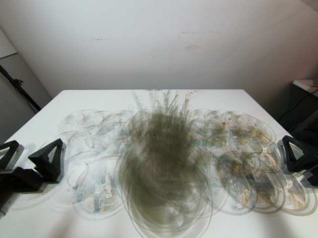 Evaluation spatial distribution for the pot lid task