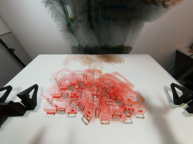 Evaluation spatial distribution for the wrench task